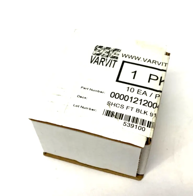 New | in-Stock SBE VARVIT SOCKET HEAD CAP SCREW SHCS FT BLK M20X40 Nuts & Screws | Maverick Industrial Sales #1105964