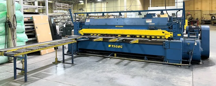 Used WYSONG 1238 Power Squaring Shears (Inch) Ohio US | Mohawk Machinery 4 #182944
