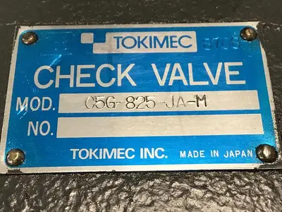 USED TOKIMEC C5G-825-JA-M