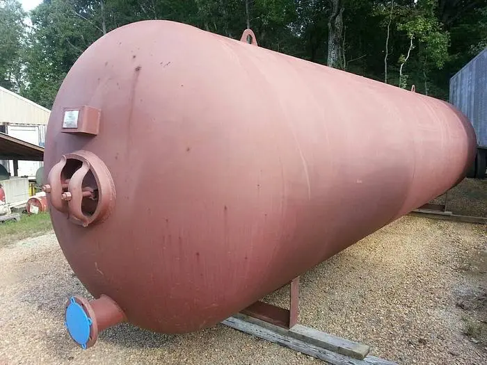 Used 2018 5,000 GALLON NEW STEEL PRESSURIZED WATER TANK B35011 Stainless Steel Tanks | C3 SURPLUS LLC #442446