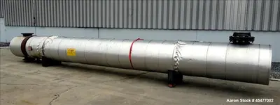 Used Heat Transfer Systems U-Tube Shell & Tube Heat Exchanger – 2,858 Sq. Ft., Carbon Steel