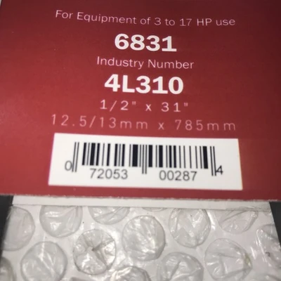 ** New (QTY Of 2) Gates TruFlex 2310 Accessory Drive Belt Fast Shipping #