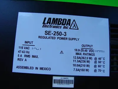 USED LAMBDA SE-250-3