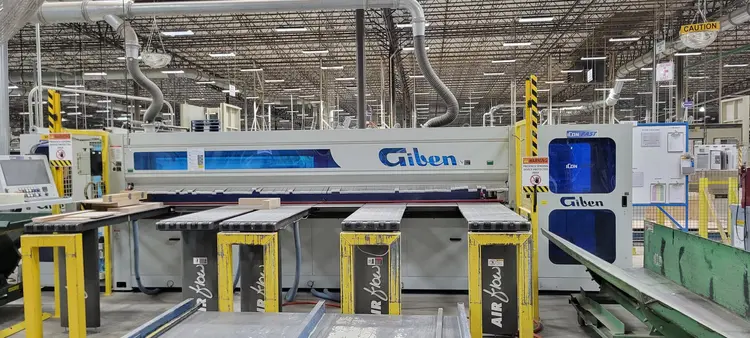 Used 2018 GIBEN ICON FAST LM XY  150 SPT Single-Line Beam Saws Ontario CA | Aldan Woodworking Machinery #1252746