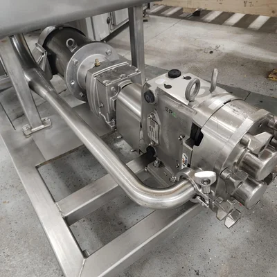 Pump Waukesha SPX Model 30 With Tank 80 Lit # 84970