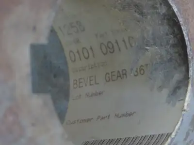 Union Gear 9110-01 Bevel Gear 36 Tooth 2-1/8" Bore x 2-7/8" Depth x 12-1/4" OD