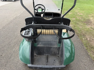 (1) 2015 E-Z-Go golf cart with a Kawasaki gas engine, does not include Club canopy, fold-down windsh...