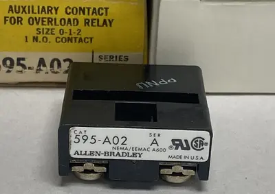 New | in-Stock ALLEN-BRADLEY 595-A02 Miscellaneous Equipment (Electrical & Power) | Surplus Asset Holdings #1197064