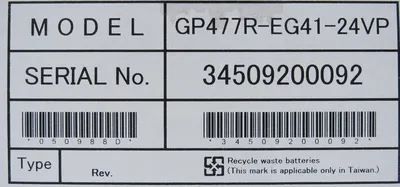 NEW SEALED PROFACE GP477R-EG41-24VP OPERATOR INTERFACE GP477REG4124VP