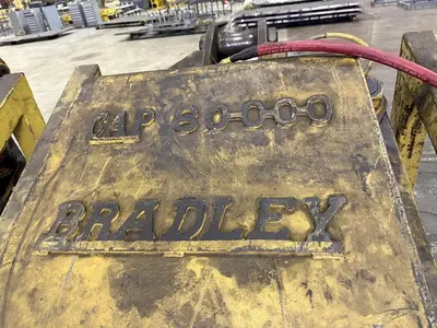 40 Ton Bradley Adjustable Telescoping Coil Lifting Grab Tongs