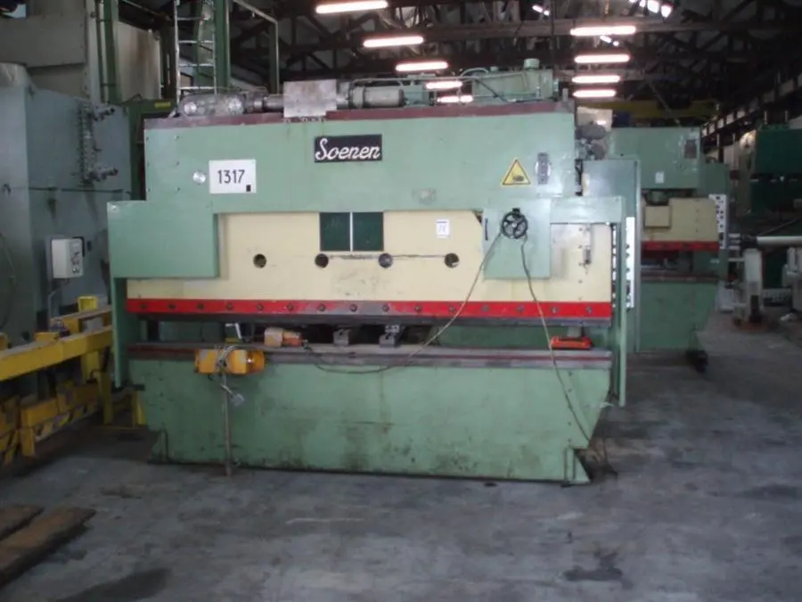 USED SOENEN PH 80 TON X 3100 MM