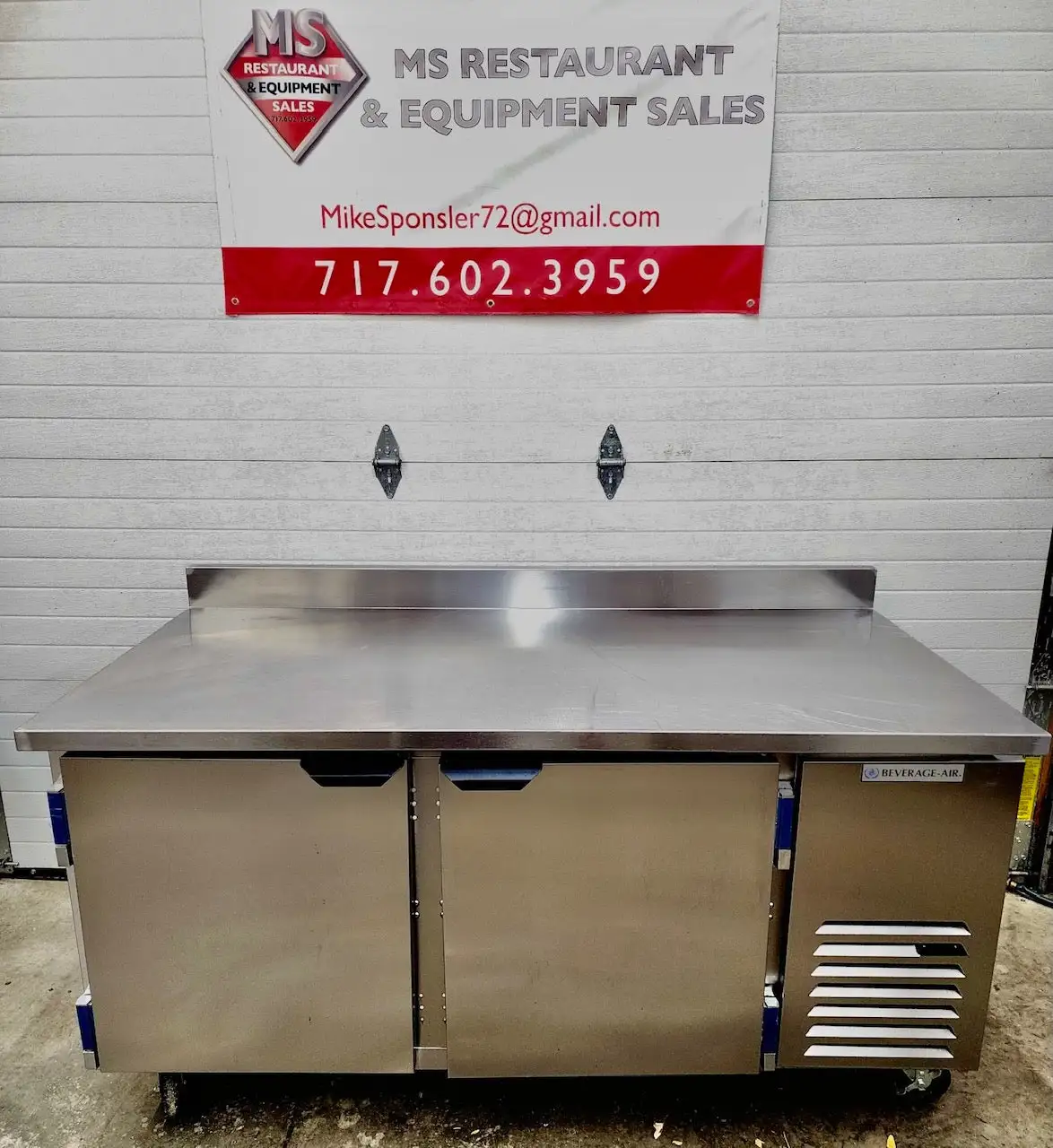 Beverage Air WTF67AHC 67" W Work Top Freezer Fully Refurbished Tested and Working