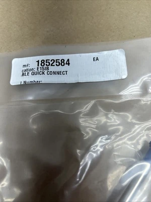 NEW IN SEALED BAG 1852584 QUICK CONNECT FAST SHIPPING! + WARRANTY