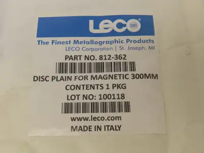 LECO 812-362 Reusable Teflon Disc for Magnetic 300mm Diameter