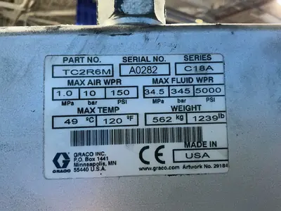 Used GRACO C18A Pumps Ohio US | HGR 24 #1287332