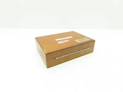 SPI 7251 Rectangular Steel Gage 36 Block Set .0500"-4.000" Grade AS-1 Complete