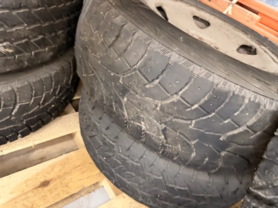Used LOT OF (6) TIRES WITH SOME RIMS. _UNKNOWN_ Wheels & Tires Michigan US | Miedema Asset Management Group #1320802