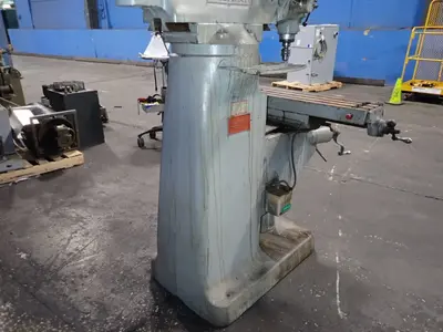 Bridgeport 42" X 9" Vertical Mill