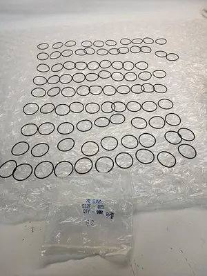 SILICON O RINGS 70 BUNA SIZE 025