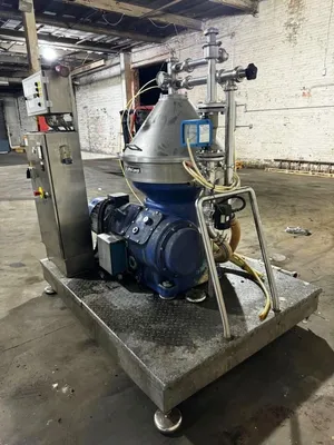 Alfa-Laval VNPX 510 SGD-34GS clarifier centrifuge skid, 316SS.