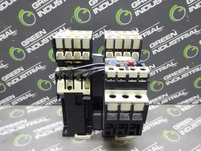 10 HP Telemecanique LP1 D12004 Reversing Contactor Assembly 1000 V 8kV Used