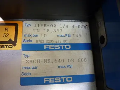 USED FESTO IFB8-02