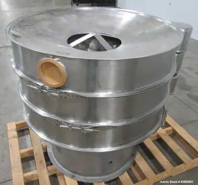 Used SWECO XS48S888BVCBP4SDTL Circular Screeners Illinois US | Aaron Equipment #141827
