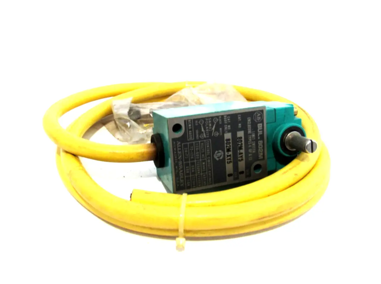 ALLEN BRADLEY 802M-AY5 LIMIT SWITCH SER.B 802MAY5 NEW SURPLUS
