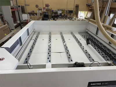 Used 2018 HOMAG SAWTEQ B-130 Single-Line Beam Saws Pennsylvania US | MachineryMax #1769432