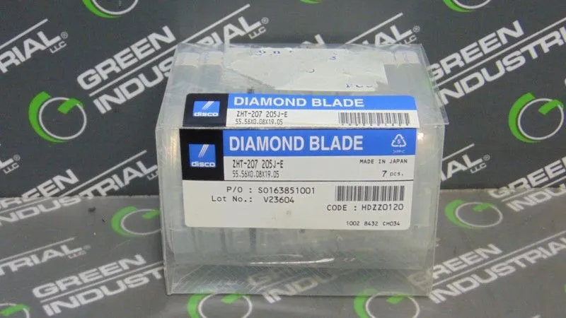 Lot of 10 Disco Diamond Blade ZHT-207 205J-E Dicing Blades New NIB