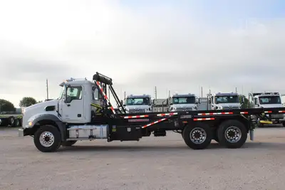 New | in-Stock 2026 MACK GRANITE 64BR Rolloff Trucks Texas US | Roll Off Truck World #1491904