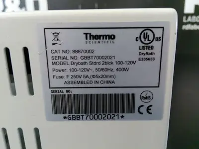 Used _UNKNOWN_ _UNKNOWN_ Heating & Cooling California US | R&D Laboratory Equipment #1232197