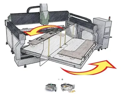 2021 PRUSSIANI Plantino MODEL 2000 CNC Stone Centers | STONE EQUIPMENT WAREHOUSE (2)