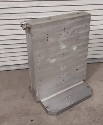 ABBOTT WORHOLDING Aluminum Tombstone CNC 25x25x2-1/4 Base 6x28-1/2x36 Column