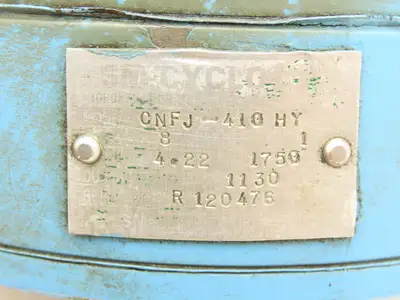 Sumitomo CNFJ-410 HY SM Cyclone Inline Gear Reducer 8:1 Ratio 220RPM