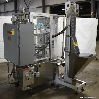 Used TURBOFIL HYP-25X HYBRID Cappers Chuck - Single Head Illinois US | Aaron Equipment #86983