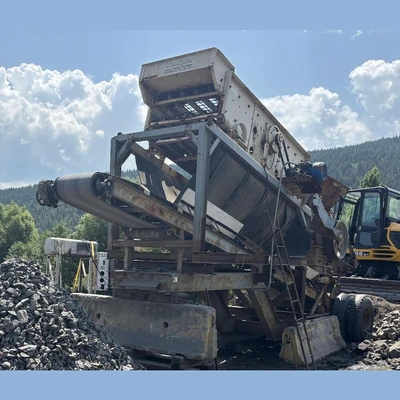 Telsmith 1021 Jaw Crusher and Screen Plant