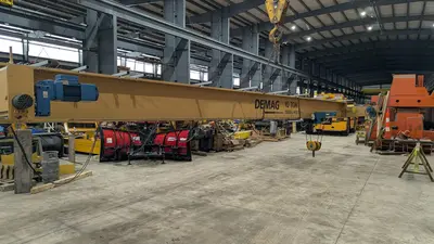 DEMAG 10 Ton Cranes - Overhead, Bridge | Highland Machinery & Crane (1)