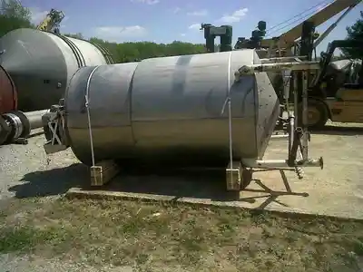 1000 gal stainless steel dual motion kettle