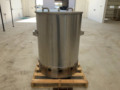 Used PSYCHO BREW DIRECT-FLAME BREW KETTLE/ MASH TUN 3.5BBL Cooking Kettles Michigan US | Miedema Asset Management Group #1580148
