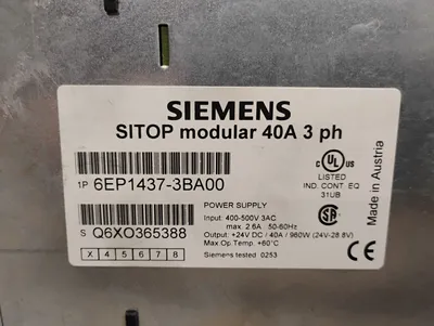 Siemens 6EP1437-3BA00 Electrical/PLC/Automation | ESS Industrial Equipment Sales (4)