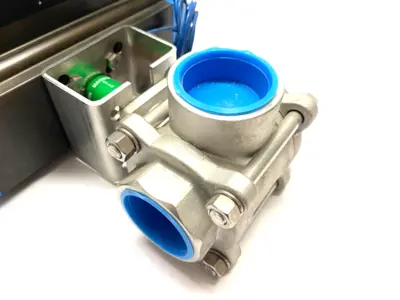 New | in-Stock MARWIN UT SERIES PNEUMATIC BALL VALVE ACTUATOR ASSEMBLY 1-1/2" 3-WAY Linear Actuators | Maverick Industrial Sales #1113086