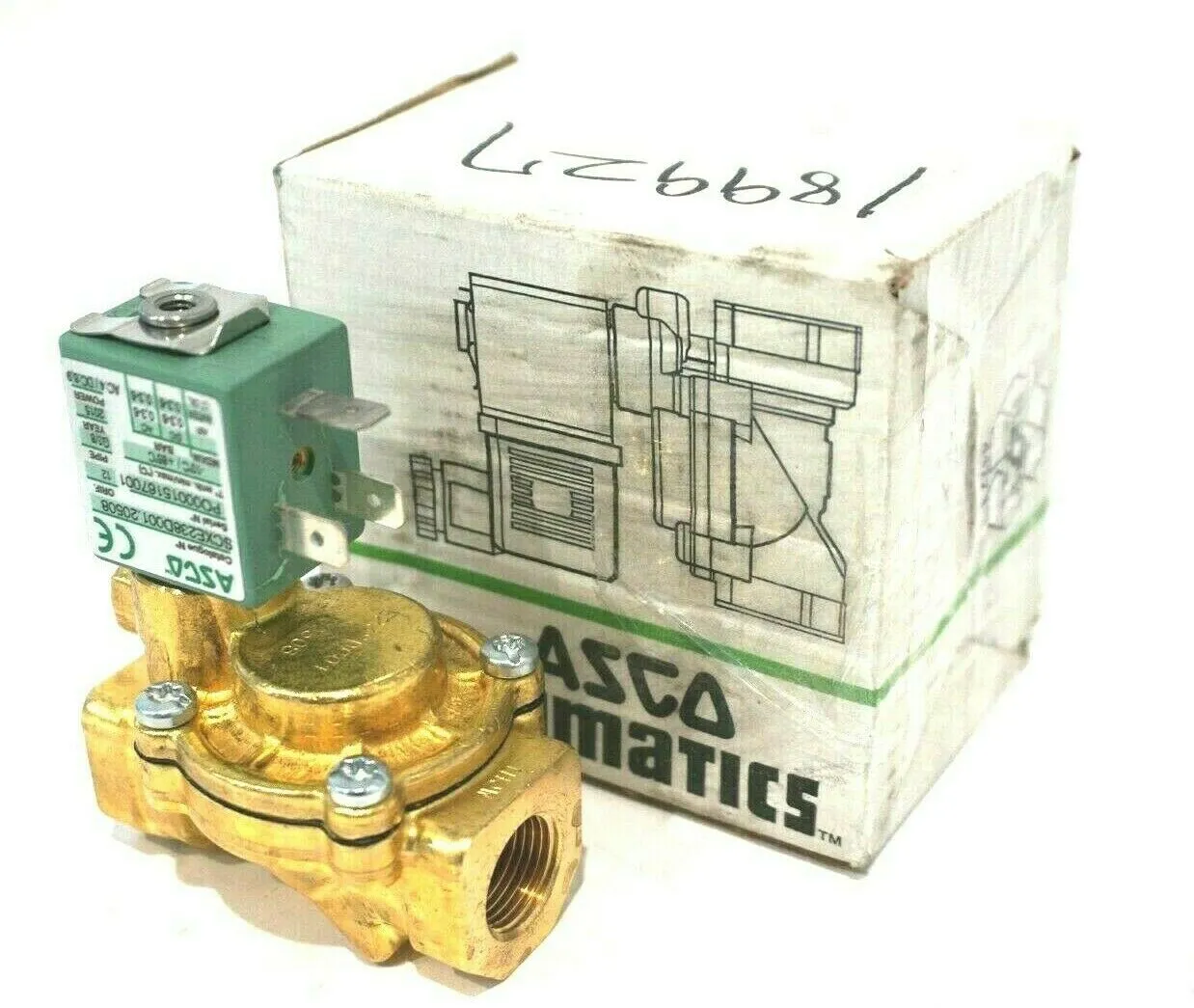NEW ASCO SCXE238D001 .20508 SOLENOID VALVE SCXE238D001
