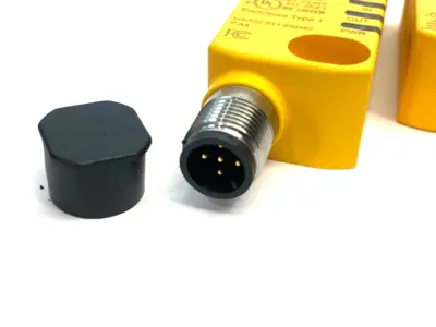 USED IFM RFID CODED SAFETY SENSOR W/ CODED DEFINED TARGET