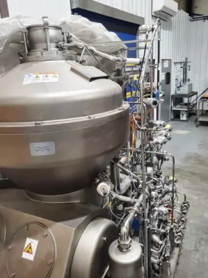 NEW: Alfa-Laval Culturefuge 200 biotech clarifier skid, 316L SS.