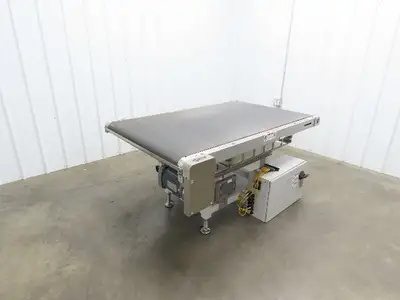 Wipotec OCS HC-SL Checkweigher High Speed Belt Weigh Conveyor w/Control Panel