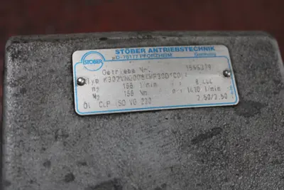 Used STOBER K302VNG0084MP30D100L4 Speed Reducers | Industrial Parts R Us Inc. #365756