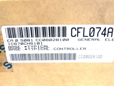 NEW GE FANUC IC670CHS101A I/O TERMINAL BLOCK BARRIER STYLE