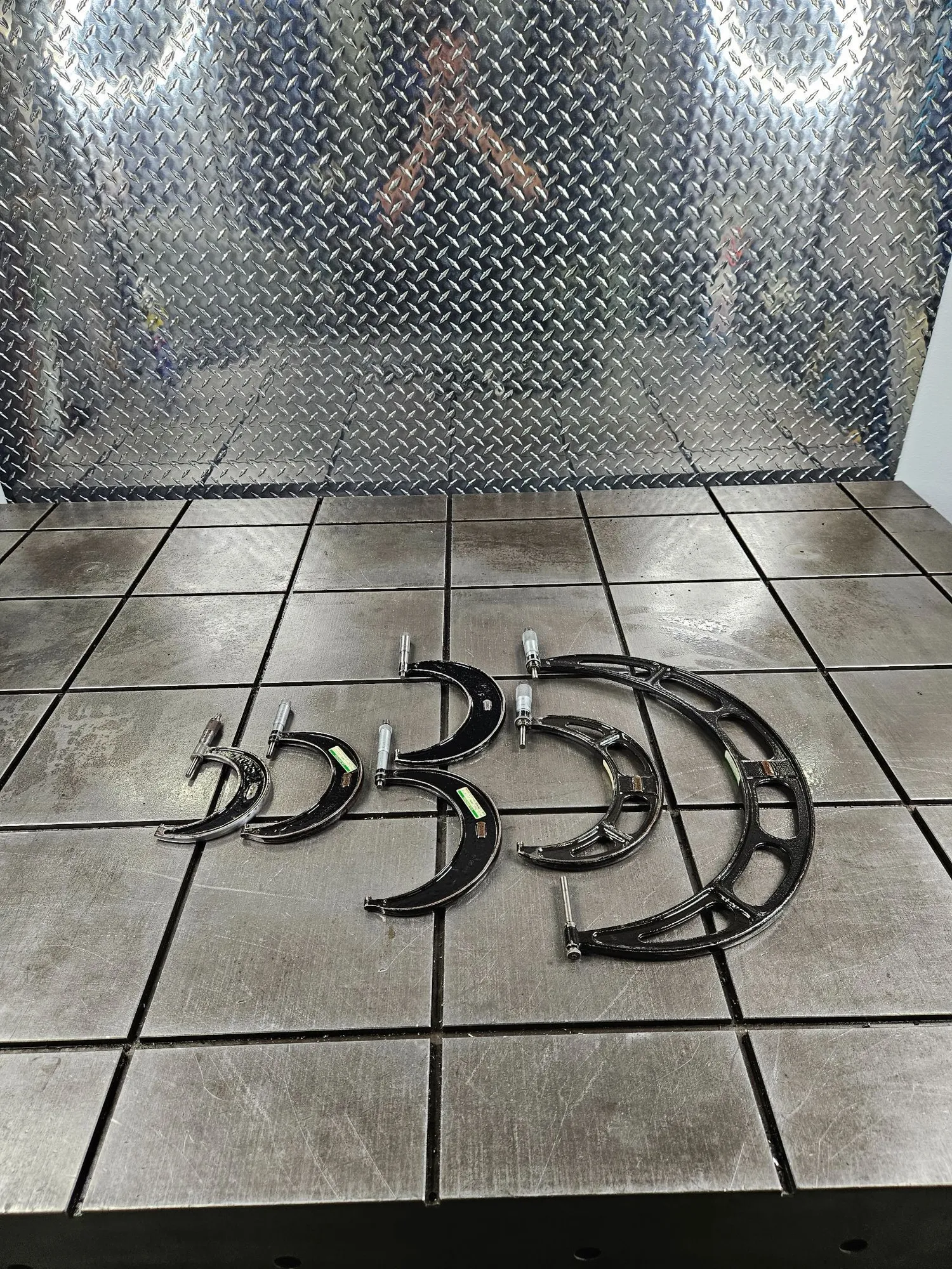(6) STARRET OUTSIDE MICROMETERS USA #7762