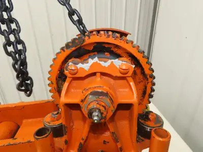 Cleveland Tramrail Underhung Bridge Crane Motorized Trolley Drive WA 5" Wheels